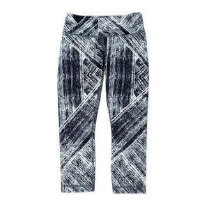 lululemon athletica Black and White Patterned Leggings